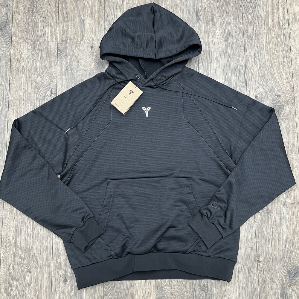 Nike Kobe Hoodie Size Small Mens Black Therma Fit Pullover $80